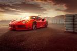 Ferrari 488 GTB N-Largo by Novitec Rosso 2017 года